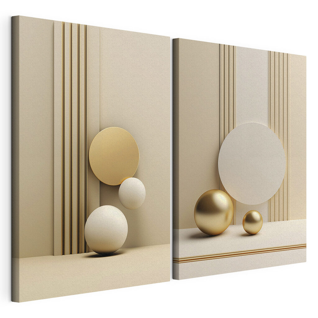 Dynamic shapes in neutral tones Dynamic shapes in neutral tones