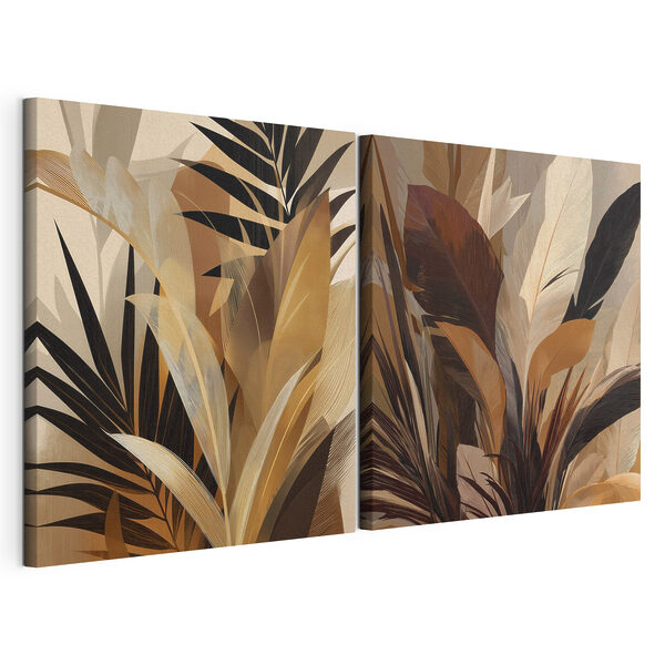 Lámina modular sobre lienzo Una elegante combinación de tonos tierra (SKU: m30194) Lámina modular sobre lienzo Lámina modular sobre lienzo Una elegante combinación de tonos tierra (SKU: m30194)