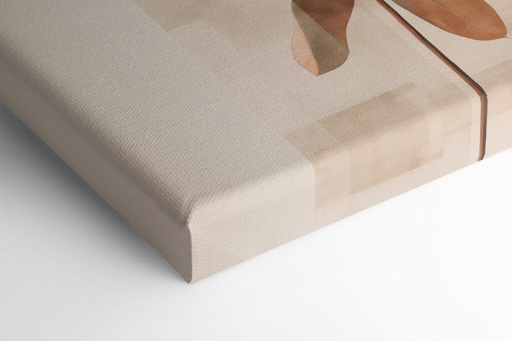 Lámina modular sobre lienzo Hojas elegantes en tonos suaves y apagados (SKU: m30211) Lámina modular sobre lienzo Hojas elegantes en tonos suaves y apagados (SKU: m30211)