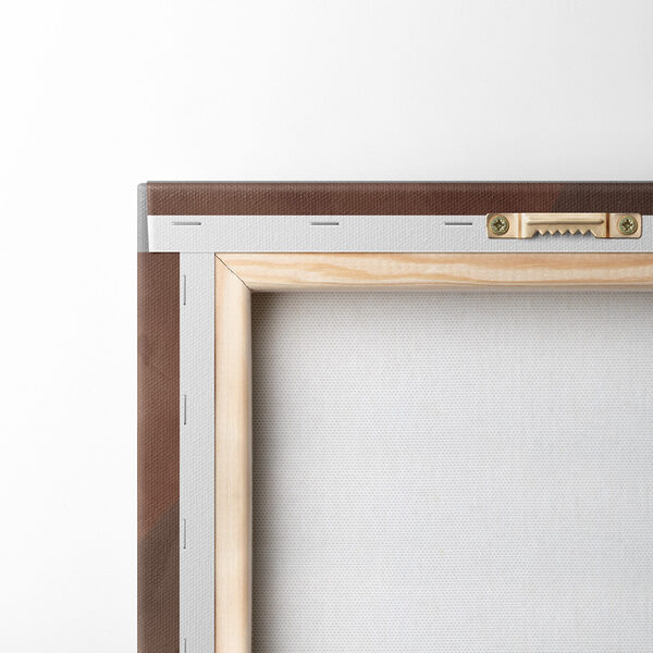 - Soft curves in earthy tones - Soft curves in earthy tones