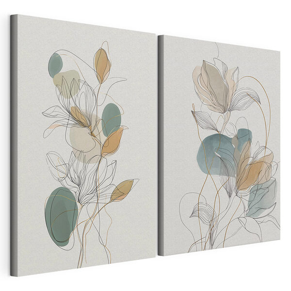 Lámina modular sobre lienzo Las líneas fluidas y los colores suaves se funden (SKU: m30798) Lámina modular sobre lienzo Lámina modular sobre lienzo Las líneas fluidas y los colores suaves se funden (SKU: m30798)