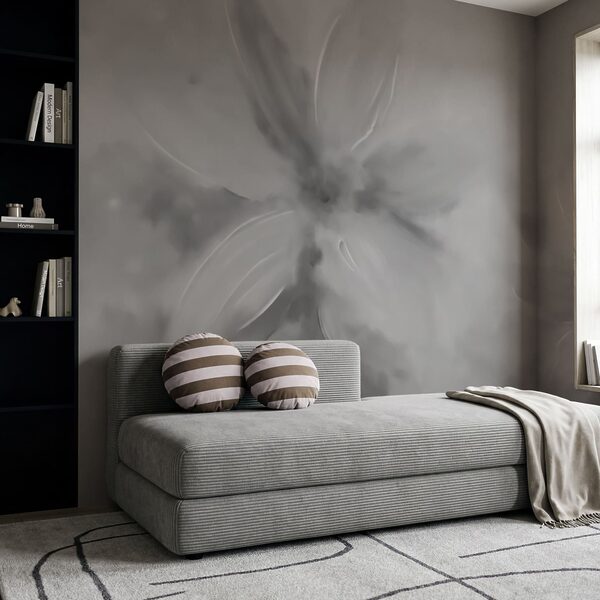 Imagen en tonos grises y blancos de flores Imagen en tonos grises y blancos de flores