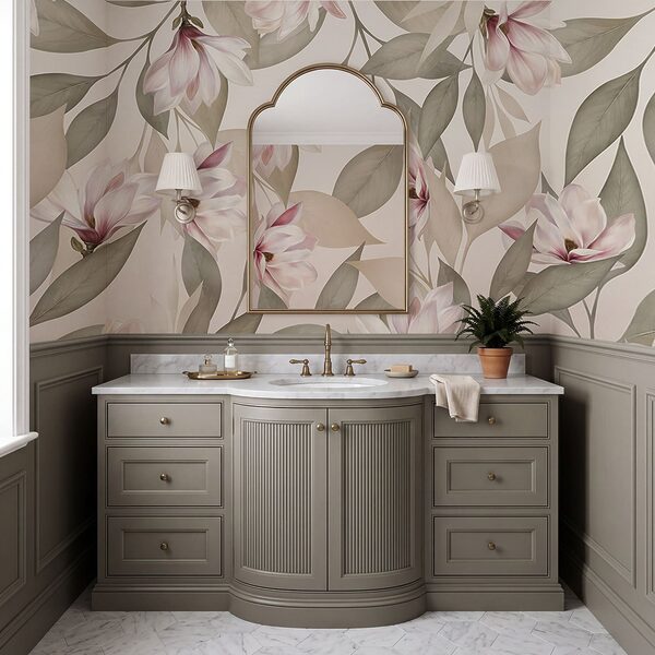 Delicadas flores en suaves tonos pastel Delicadas flores en suaves tonos pastel