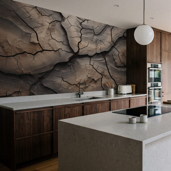 Motivos naturales en la madera desgastada