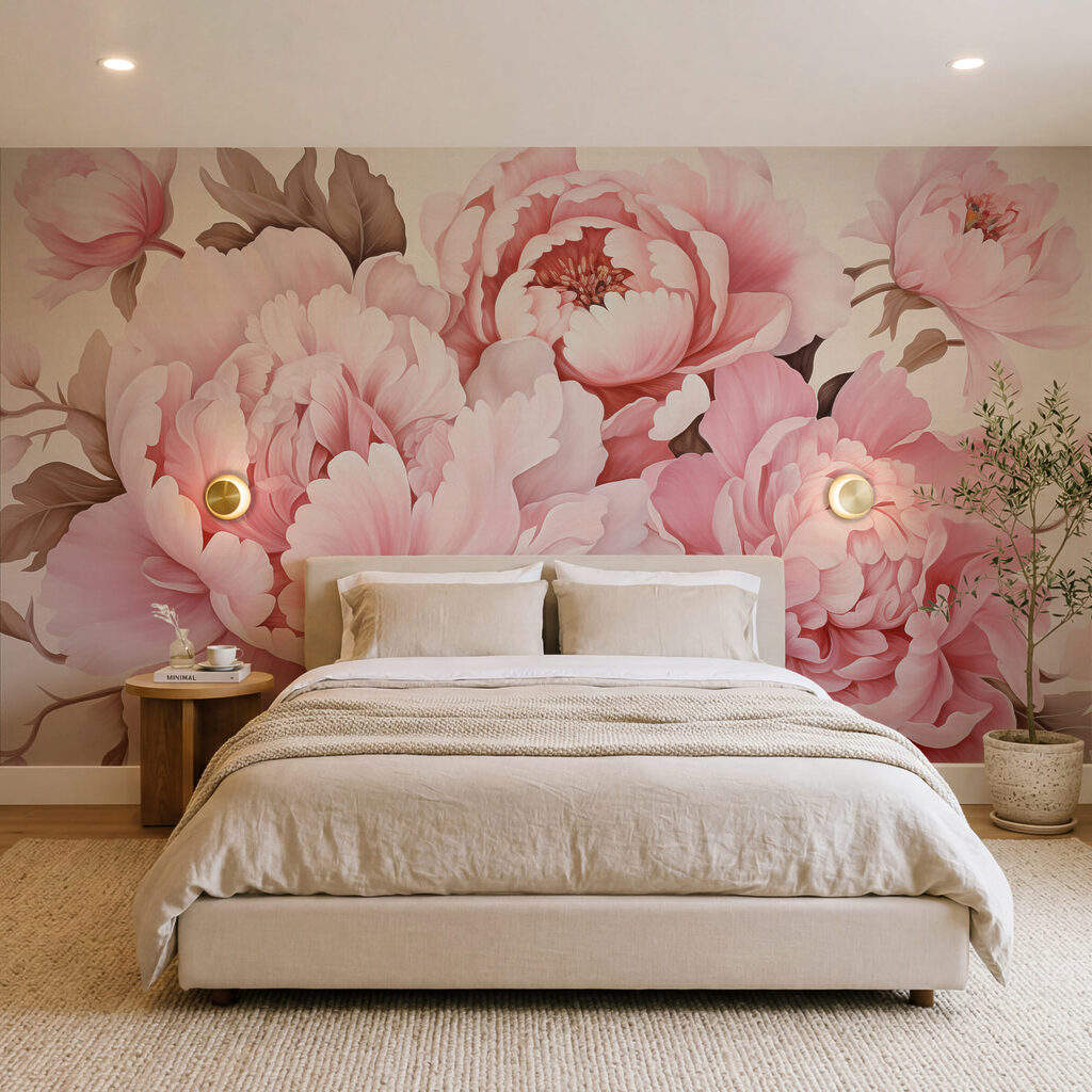 Ramo de flores rosas
