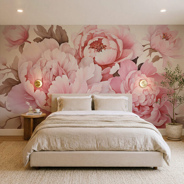 Ramo de flores rosas