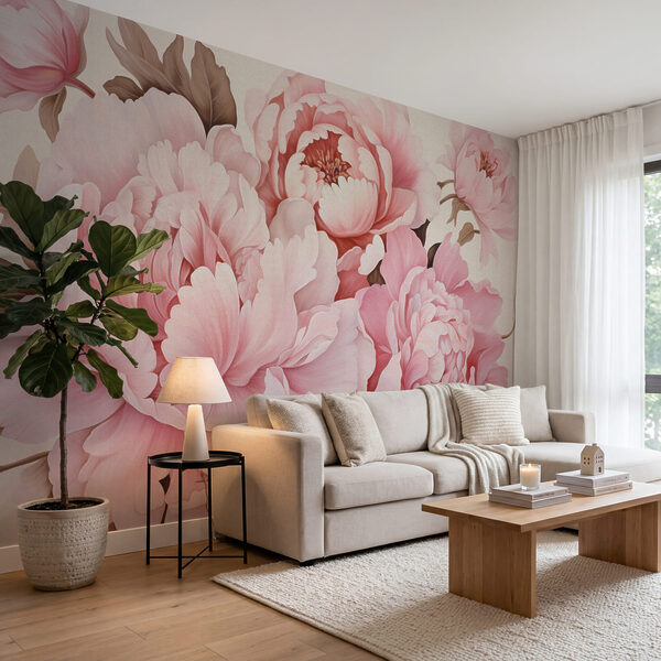 Ramo de flores rosas