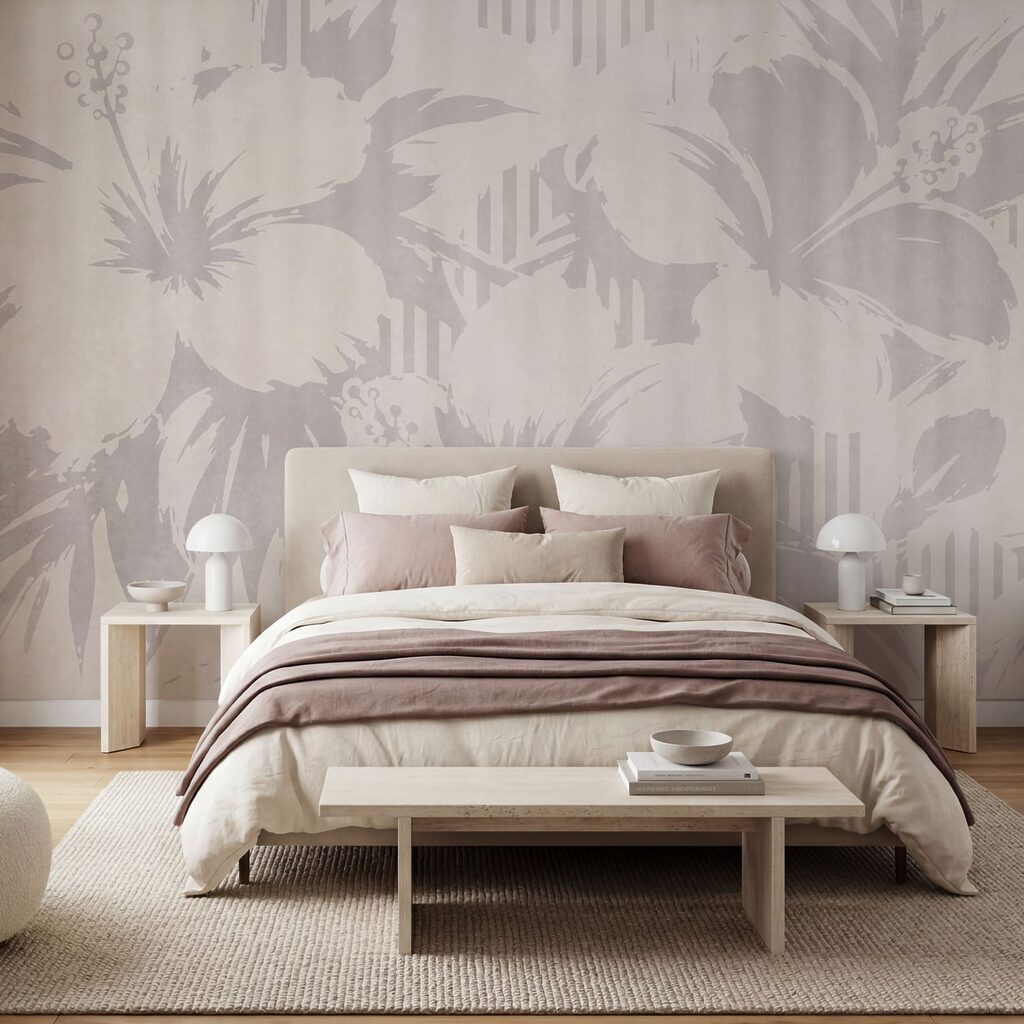- Motivos florales suaves para espacios serenos - Motivos florales suaves para espacios serenos