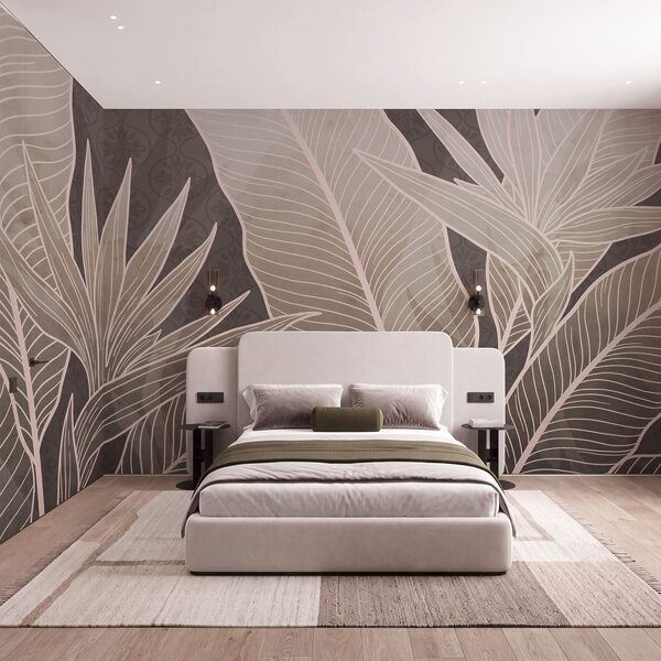 Tonos suaves con elegancia botánica Tonos suaves con elegancia botánica
