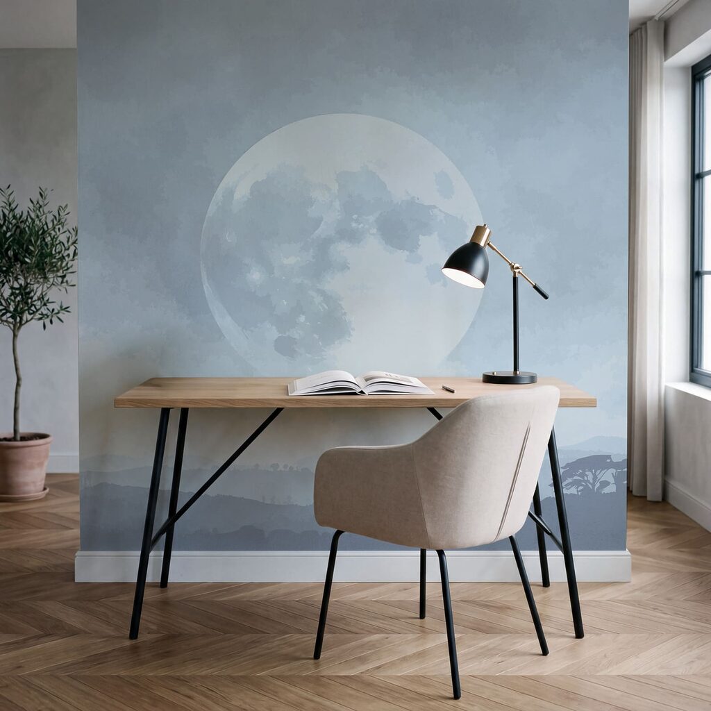 La luna en el cielo La luna en el cielo