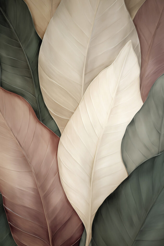 Nature's palette in soft hues