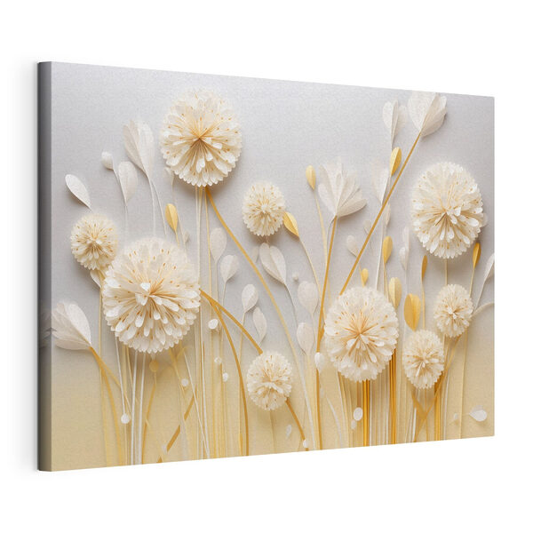 Cuadros - Delicadas flores en colores suaves