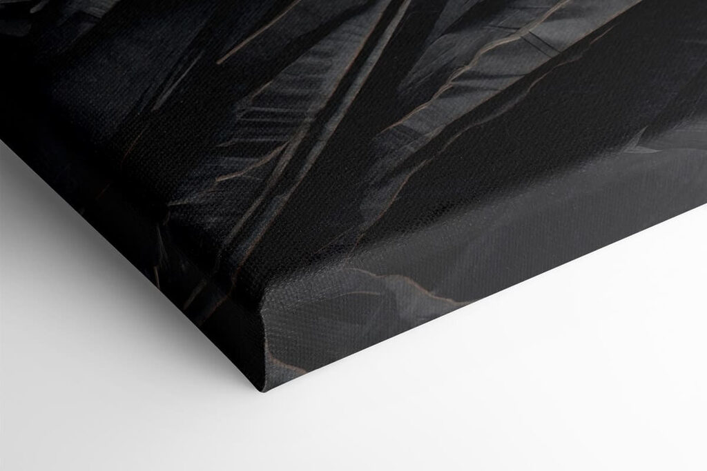 Black surface with cracks