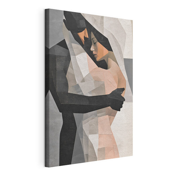 Un hombre y una mujer abrazándose Cuadros Un hombre y una mujer abrazándose