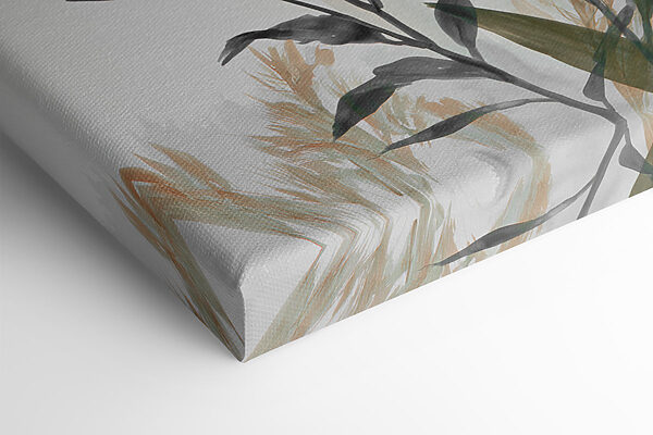 Painting of plants with leaves Painting of plants with leaves