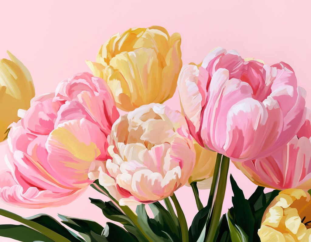 Beautiful blossoms in soft hues Beautiful blossoms in soft hues