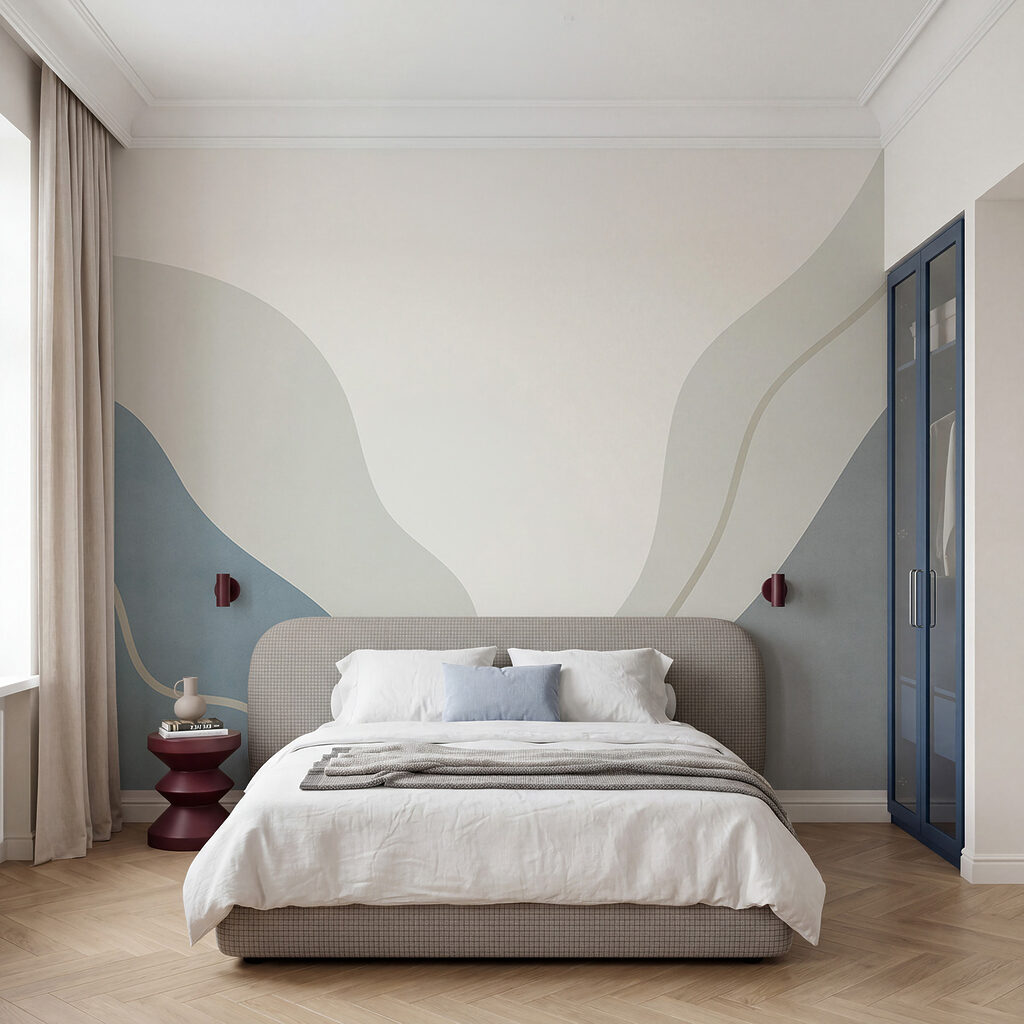 Arte en blanco y azul Arte en blanco y azul