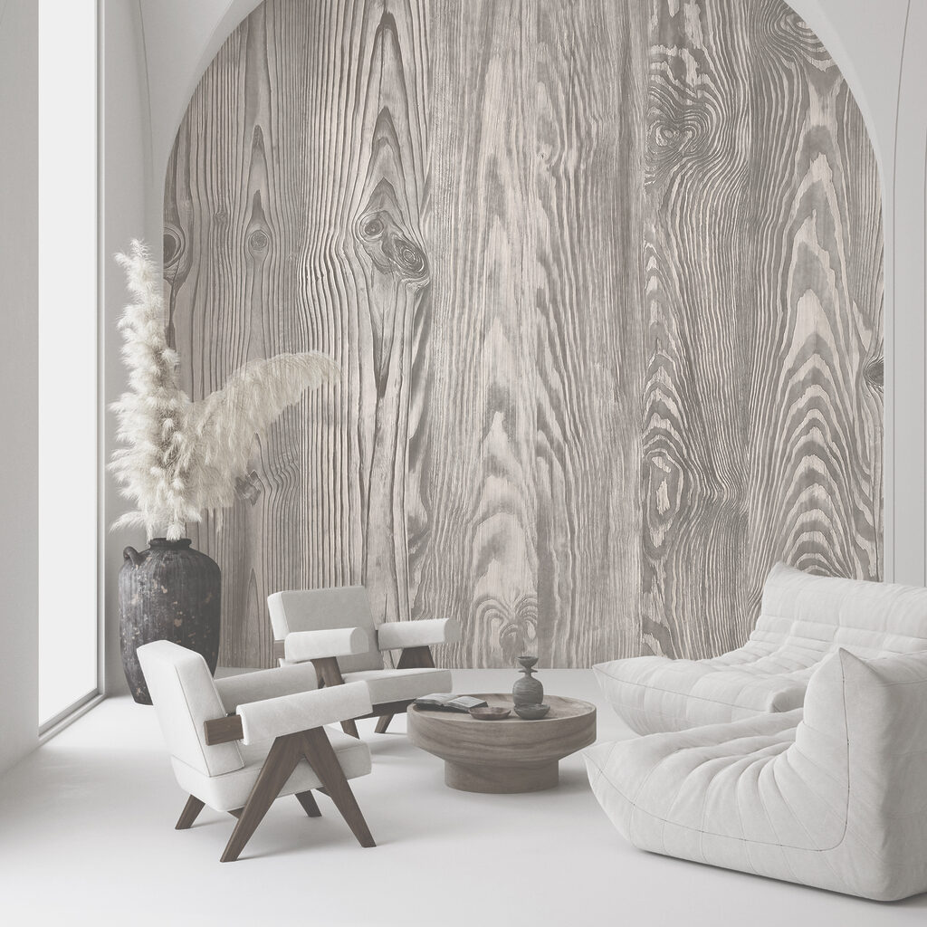 Motivo de madera en tonos neutros inspirado en la naturaleza Motivo de madera en tonos neutros inspirado en la naturaleza
