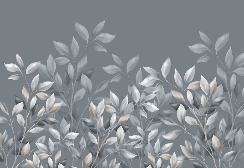- Elegant foliage on soft background - Elegant foliage on soft background