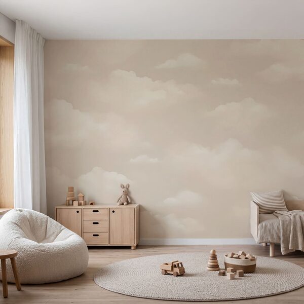 Fotomurales Nubes blancas en el cielo (SKU: w03994) Fotomurales Fotomurales Nubes blancas en el cielo (SKU: w03994)