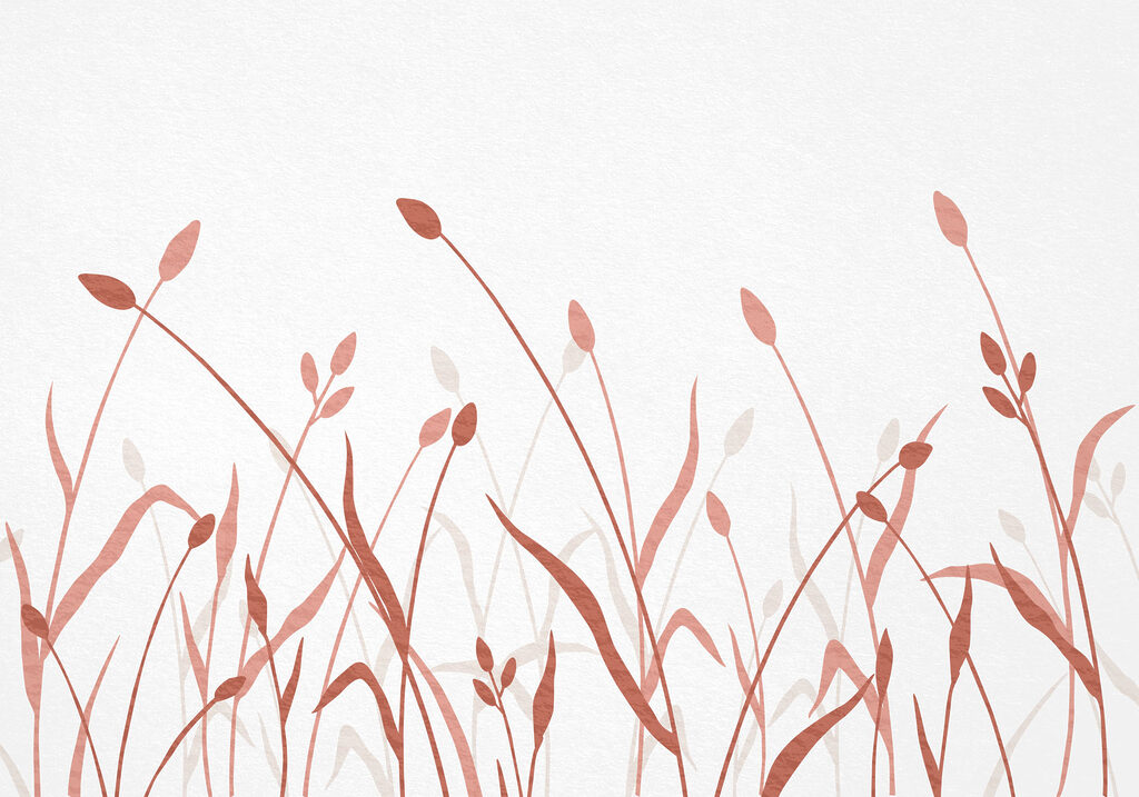 Gentle pastel foliage design Gentle pastel foliage design