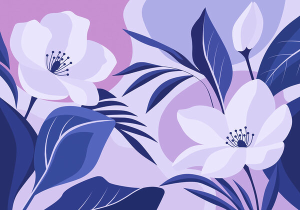Fotomurales Elegancia floral en tonos suaves (SKU: t01045v1) Fotomurales Elegancia floral en tonos suaves (SKU: t01045v1)