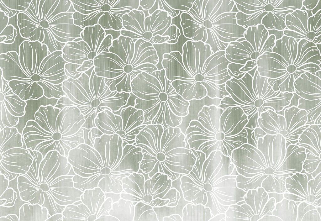 Fotomurales Diseño de flores sobre fondo gris (SKU: t01098v1) Fotomurales Diseño de flores sobre fondo gris (SKU: t01098v1)