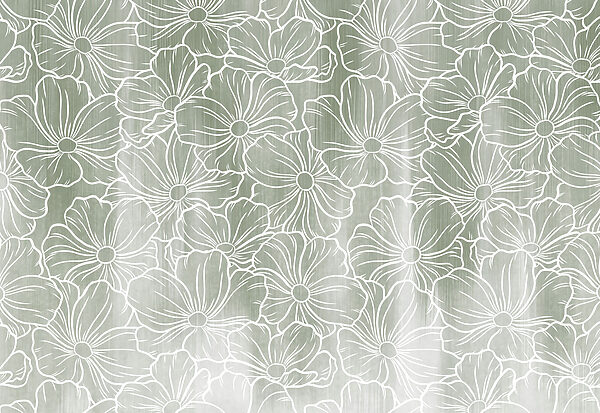 Fotomurales Diseño de flores sobre fondo gris (SKU: t01098v1) Fotomurales Diseño de flores sobre fondo gris (SKU: t01098v1)