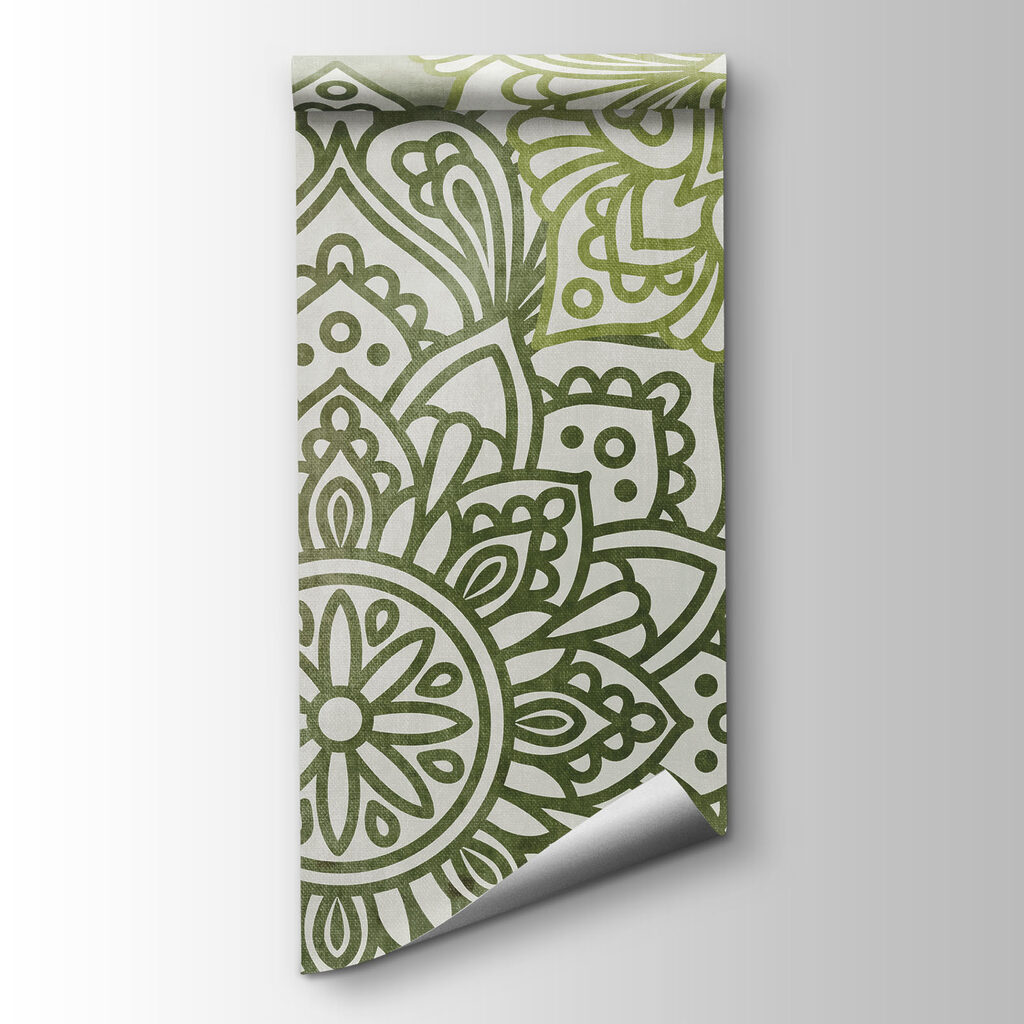 Fotomurales Dibujo de flores en una superficie (SKU: t01099)