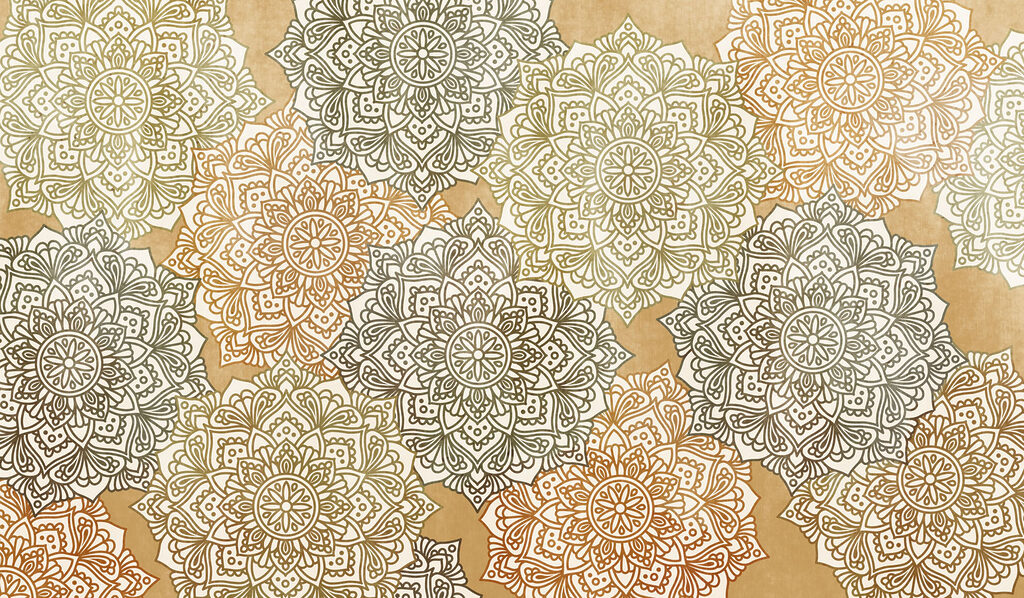 Fotomurales Diseño floral sobre un fondo beige (SKU: t01099v1) Fotomurales Diseño floral sobre un fondo beige (SKU: t01099v1)