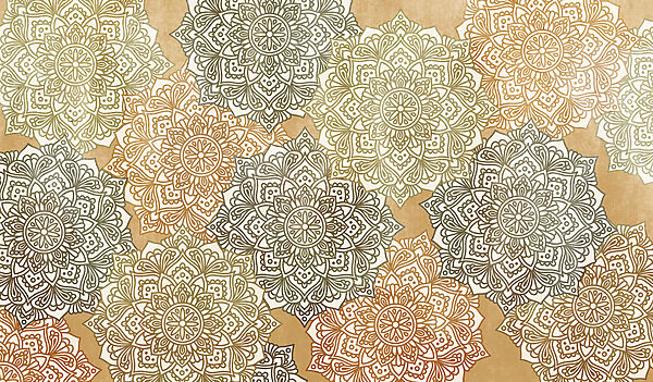 Fotomurales Diseño floral sobre un fondo beige (SKU: t01099v1) Fotomurales Diseño floral sobre un fondo beige (SKU: t01099v1)