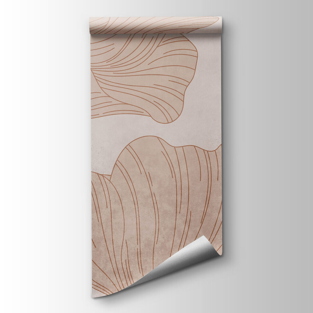 Fotomurales Elegante estampado floral en tonos suaves (SKU: t01100) Fotomurales Elegante estampado floral en tonos suaves (SKU: t01100)