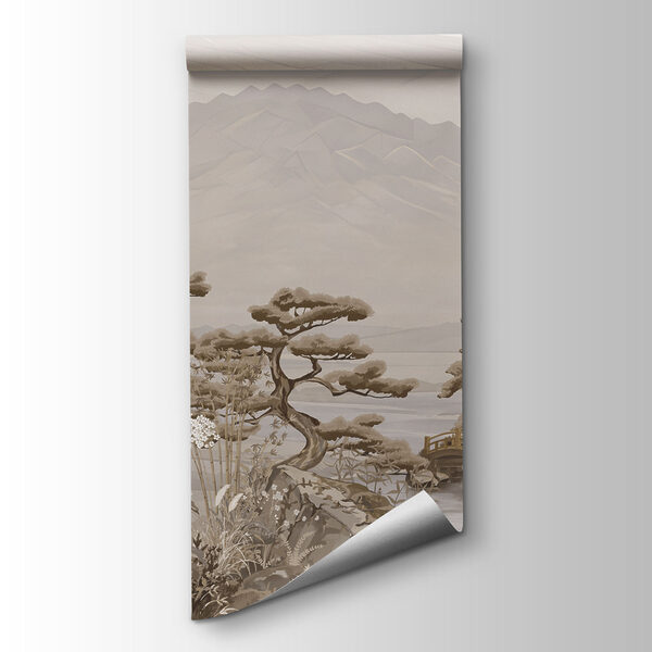 Fotomurales Paisaje con montañas y árboles (SKU: t01063v2) Fotomurales Paisaje con montañas y árboles (SKU: t01063v2)