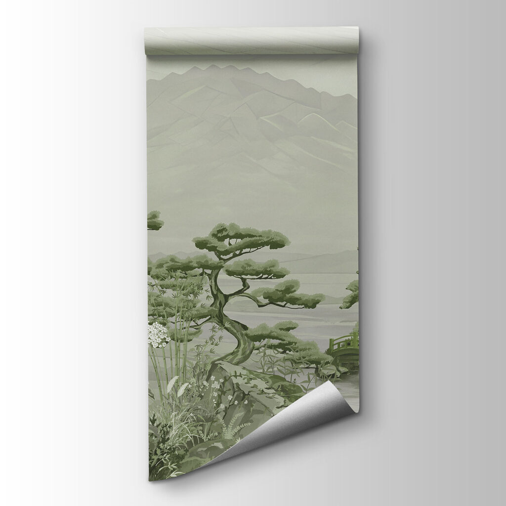 Fotomurales Paisaje con montañas y árboles (SKU: t01063v4) Fotomurales Paisaje con montañas y árboles (SKU: t01063v4)