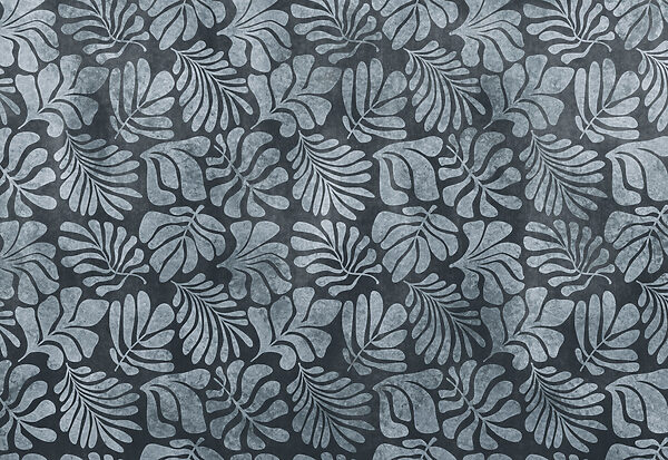 Fotomurales Diseño de hojas sobre fondo negro (SKU: t01111v2) Fotomurales Diseño de hojas sobre fondo negro (SKU: t01111v2)