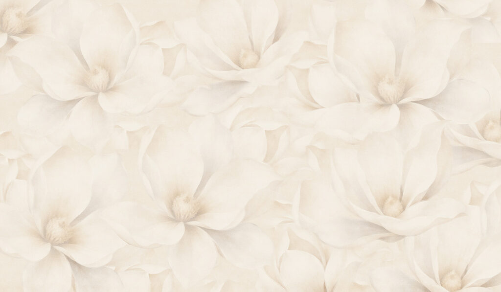 Fotomurales Delikadas flores en colores suaves (SKU: t01129)