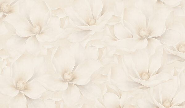 Fotomurales Delikadas flores en colores suaves (SKU: t01129)