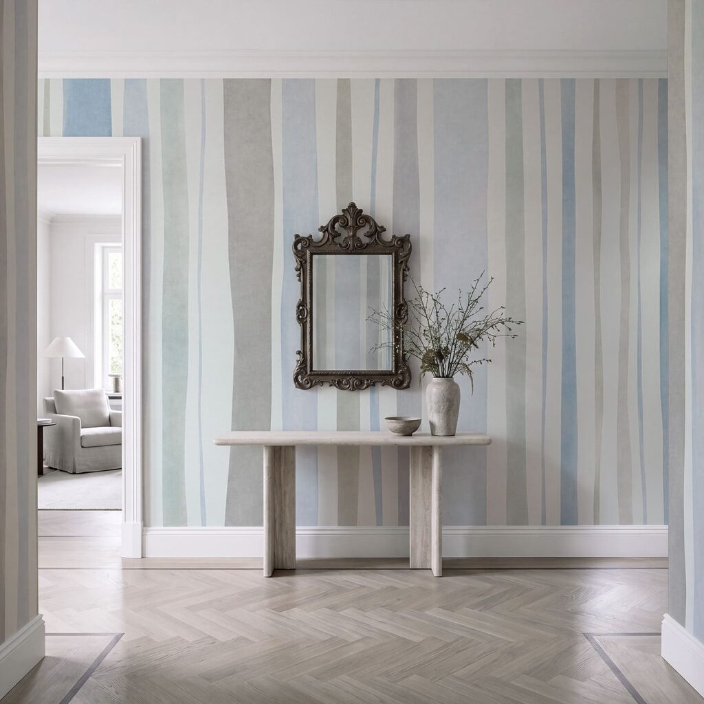 Fotomurales Rayas modernas en colores relajantes (SKU: t01134v2)