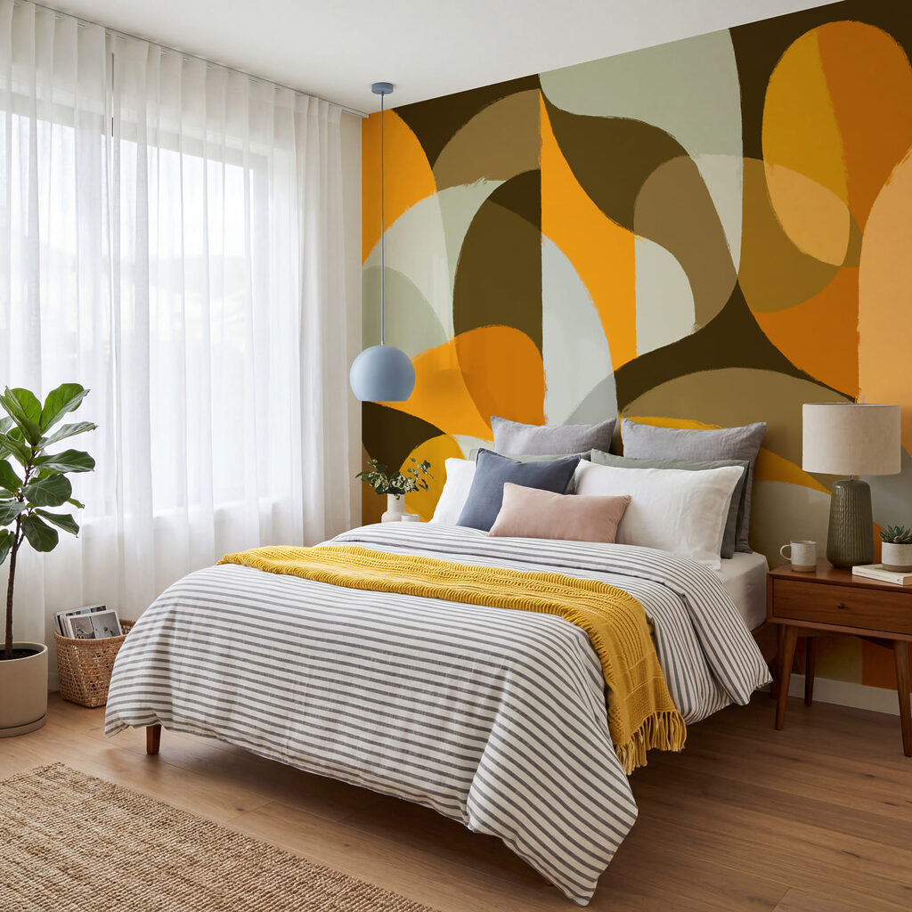 Fotomurales Diseño colorido con formas curvas (SKU: t01138v1) Fotomurales Diseño colorido con formas curvas (SKU: t01138v1)