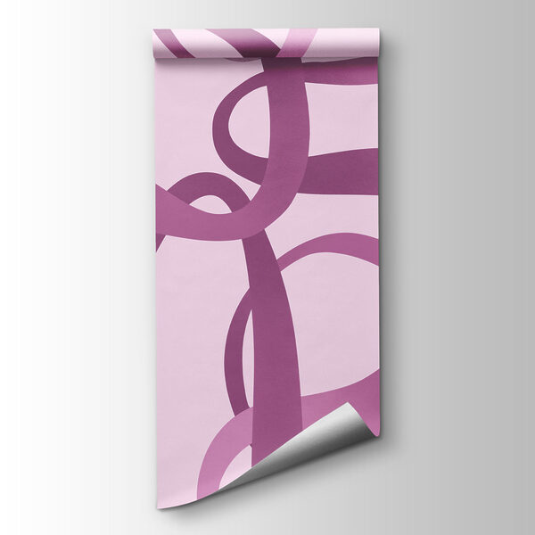 Fotomurales Líneas onduladas de color rosa y morado (SKU: t01168v3) Fotomurales Líneas onduladas de color rosa y morado (SKU: t01168v3)