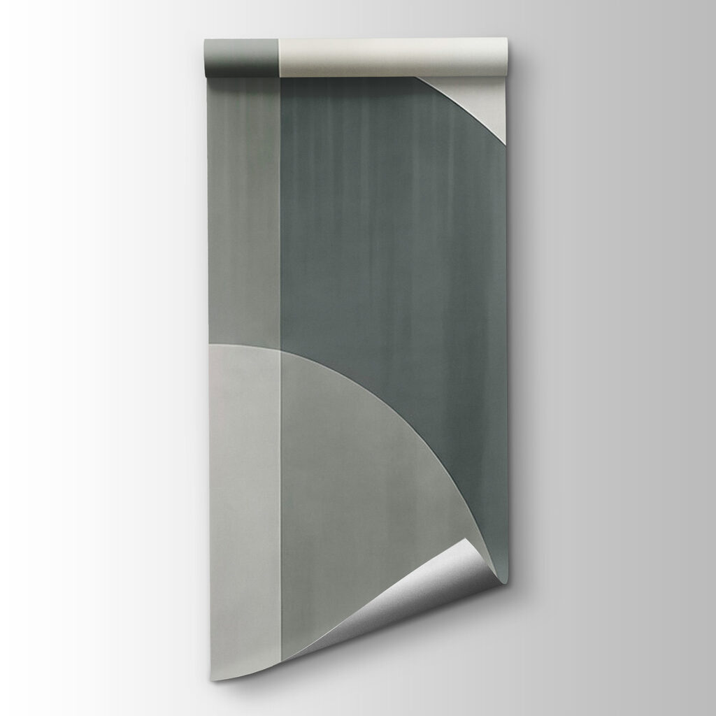 Fotomurales Motivo art déco en gris y blanco (SKU: t01188v1)