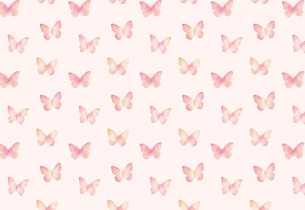 Fotomurales Diseño de mariposas sobre fondo blanco (SKU: t01190)