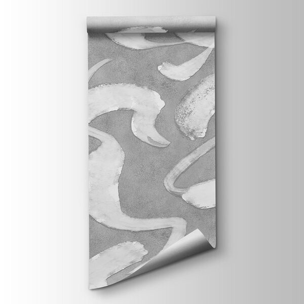 Fotomurales Dibujo blanco sobre una superficie gris (SKU: t01147) Fotomurales Dibujo blanco sobre una superficie gris (SKU: t01147)