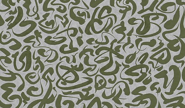 Fotomurales Diseño de líneas verdes y grises (SKU: t01147v1)
