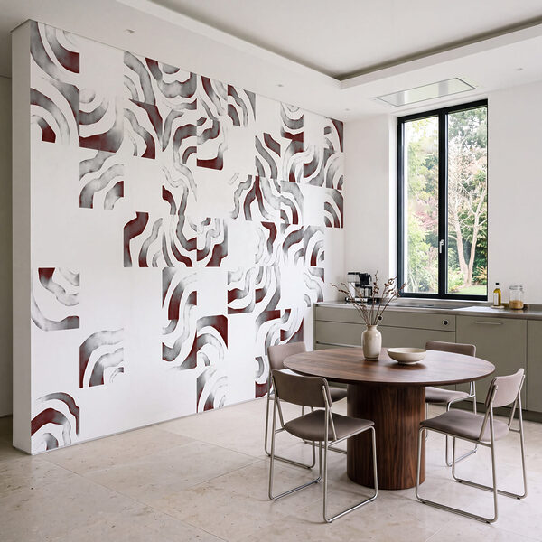 Fotomurales - Motivos abstractos en tonos suaves (SKU: t01148)